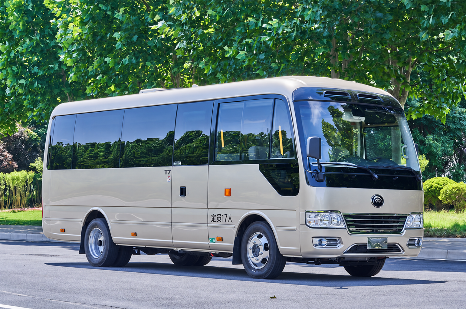 Minibus used for group transport